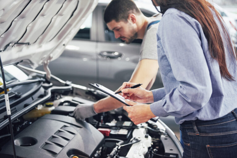 pre-inspection car repair checklist