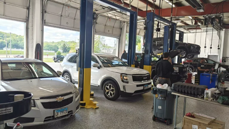 auto repair inside